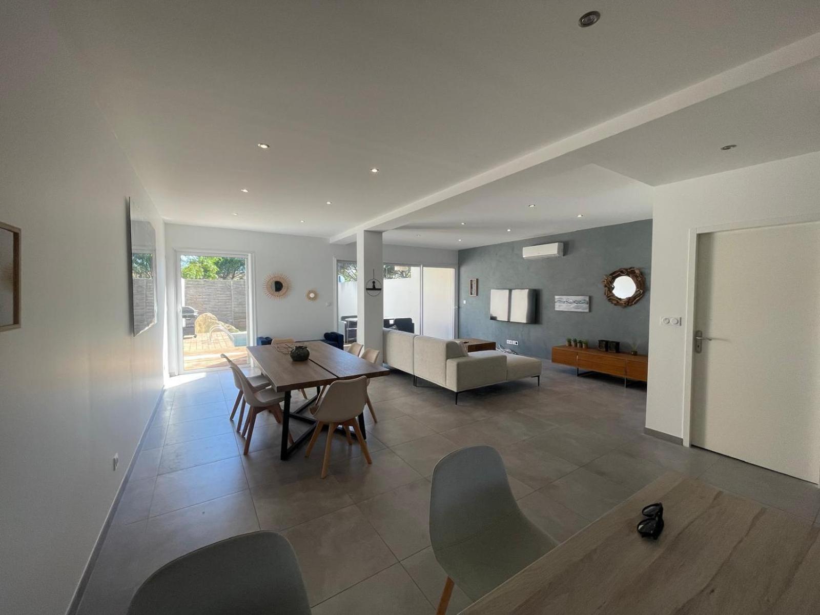 Villa Design Cap Dagde Piscine Et Plage Le Grau-d'Agde Exterior photo